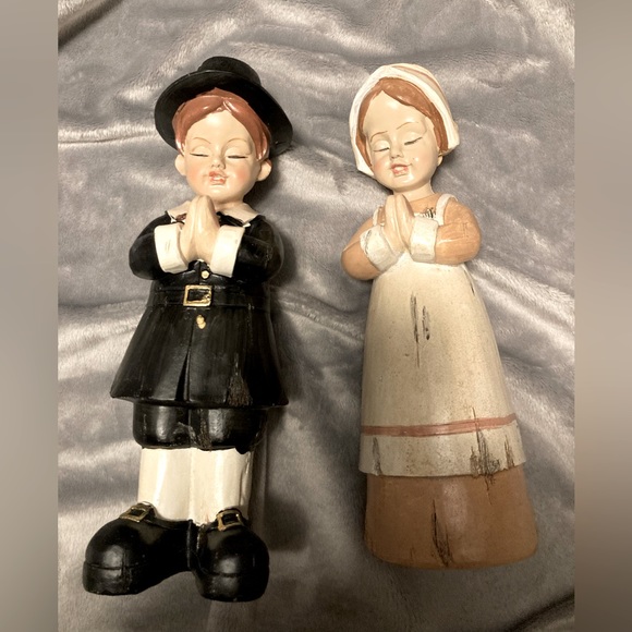 Set a pilgrim girl and boy - Picture 1 of 10